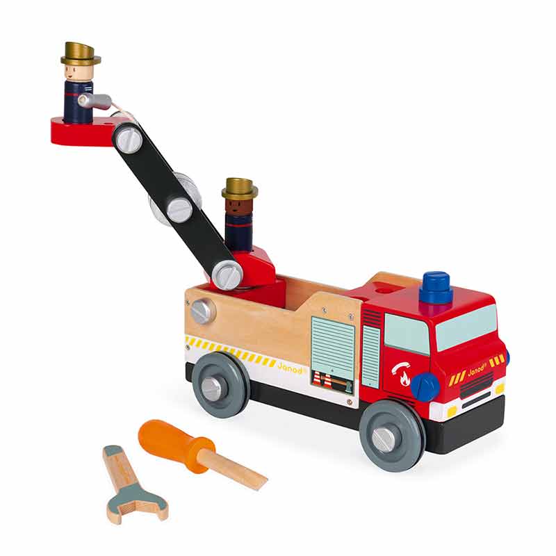 Camion Pompiers Brico'Kids Janod Outils