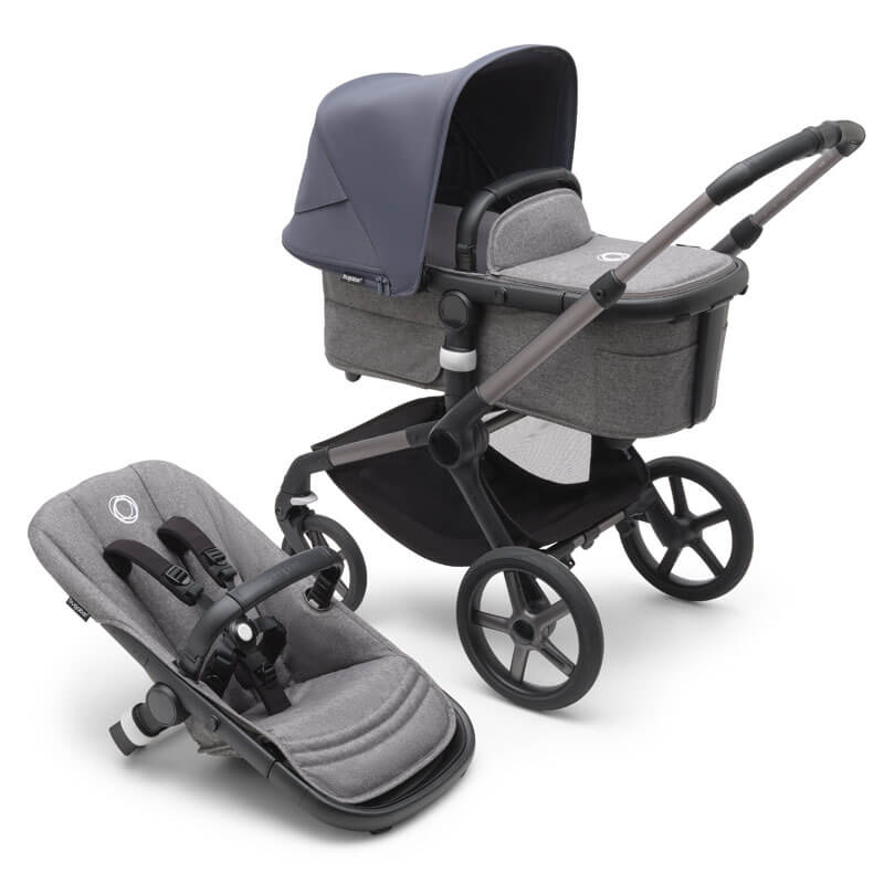 Capote Bugaboo Fox 5 Bleu Tonnerre Bugaboo nacelle