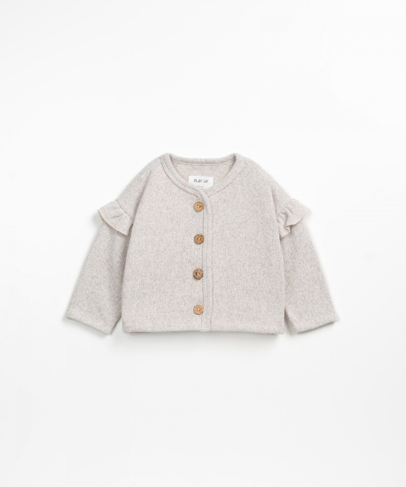 Cardigan jersey So-So PLAY UP face