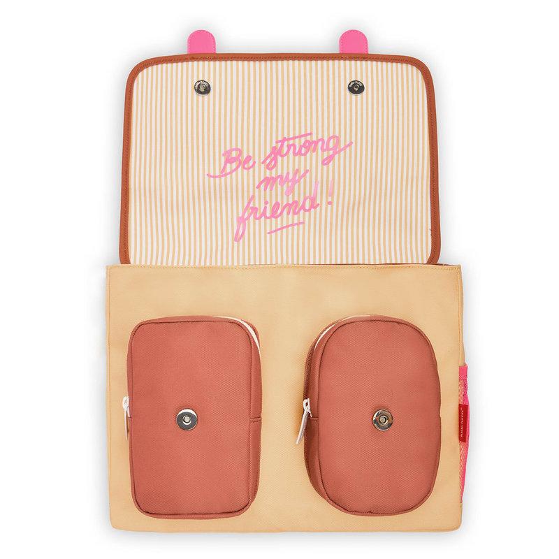 Cartable Imprimé Léopard #7 2-5 ans HELLO HOSSY poches