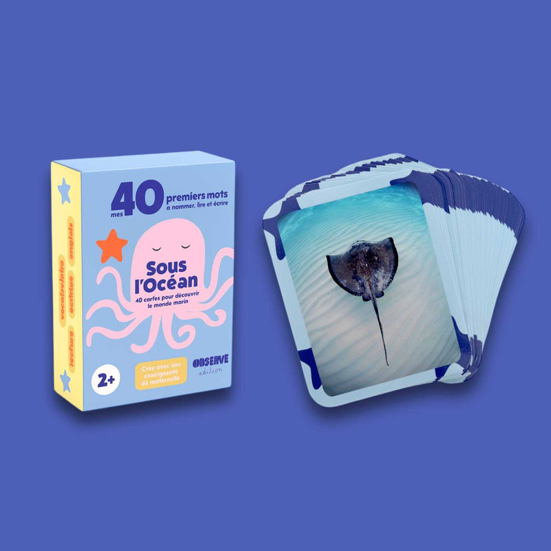 Cartes Flash Mers & Océans Observe Édition produit
