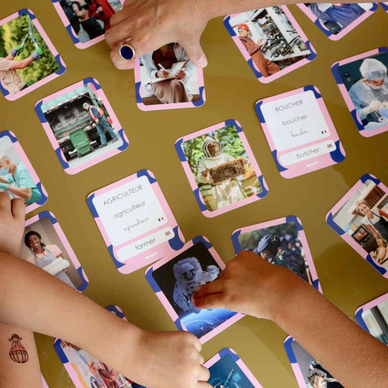 Cartes Flash Métiers Observe Édition lifestyle 2