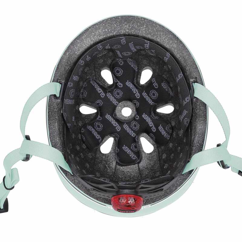 Casque GO UP 45-51cm Globber dessous