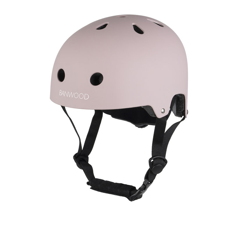 Casque pour enfants Helmet 50-54 cm mat Banwood vieux rose 