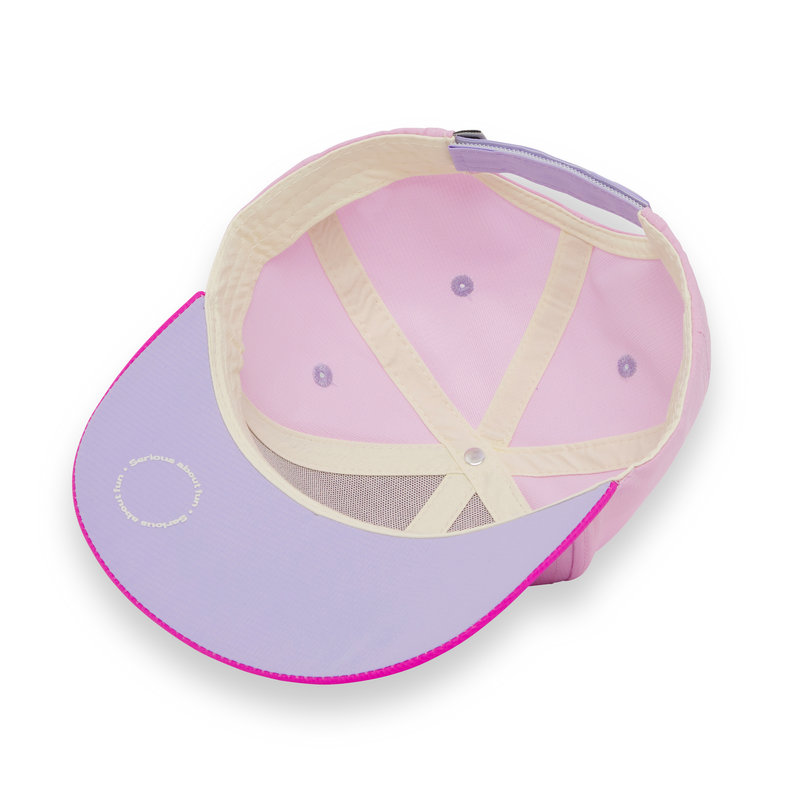 Casquette baseball ICONIK rose fleur 52 cm (2-4 ans) KI ET LA intérieur