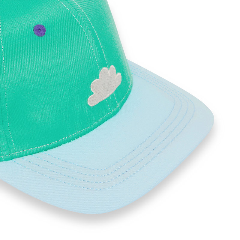 Casquette baseball ICONIK vert nuage 52 cm (2-4 ans) KI ET LA visière