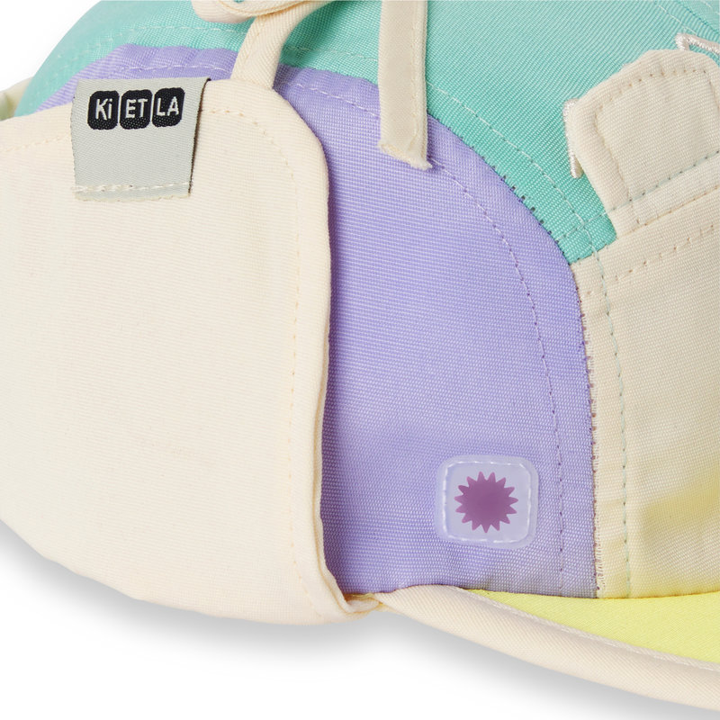 Casquette Camper Cap FUN lion vert KI ET LA zoom