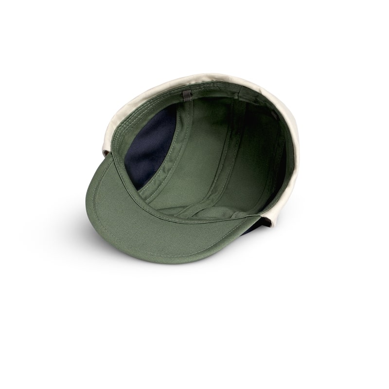 Casquette Camper Cap Lion Vert et Bleu Marine Ki et La produit intérieur 