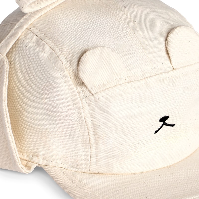 Casquette Camper Cap Ourson Naturel  Ki et La zoom