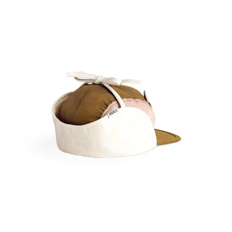 Casquette Camper Cap Ourson Rose et Brun Ki et La produit derrière