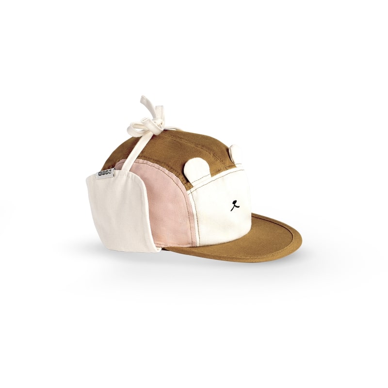 Casquette Camper Cap Ourson Rose et Brun Ki et La produit 
