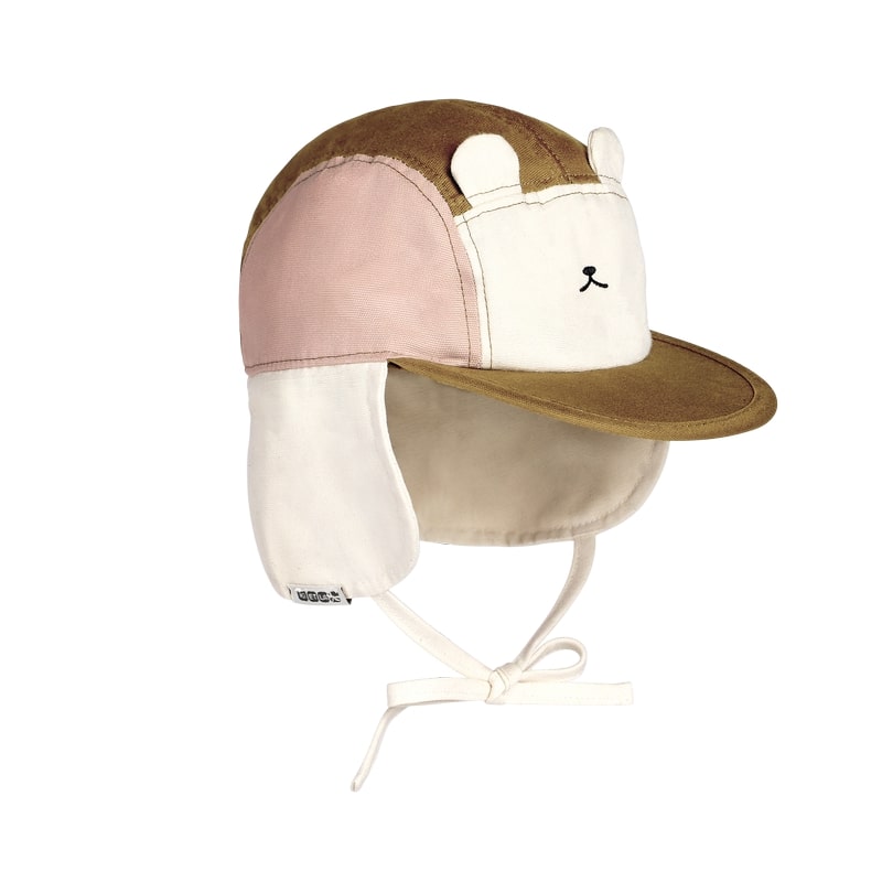 Casquette Camper Cap Ourson Rose et Brun Ki et La profil