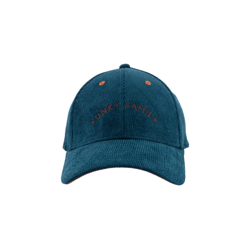 Casquette de baseball en velours cotelé Funky Family Adulte Chamaye face