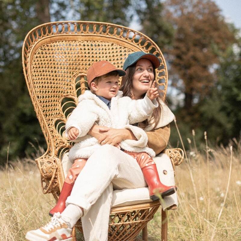 Casquette de baseball en velours cotelé Funky Family Enfant Chamaye lifestyle 4