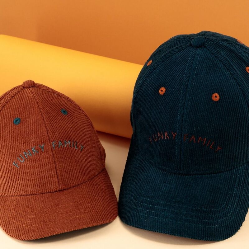 Casquette de baseball en velours cotelé Funky Family Enfant Chamaye lifestyle 3