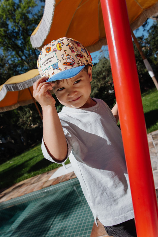 Casquette Imprimé Baseball Party avec visière courbée 9-18 mois HELLO HOSSY lifestyle 2