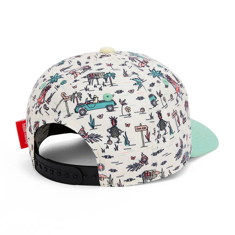 Casquette Imprimé Jungly avec visière courbée 9-18 mois HELLO HOSSY arrière