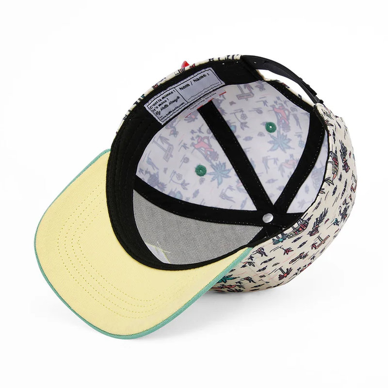 Casquette Imprimé Jungly avec visière courbée 9-18 mois HELLO HOSSY intérieur