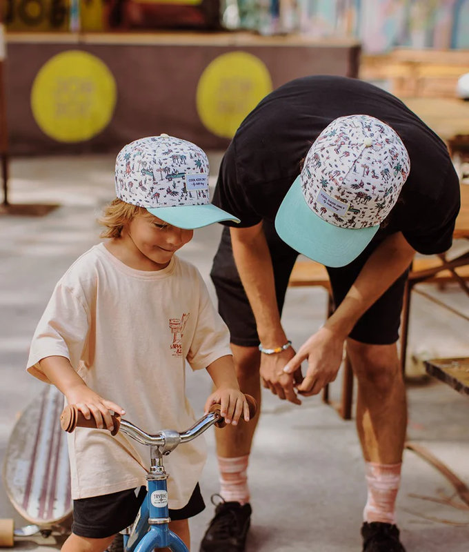 Casquette Imprimé Jungly avec visière courbée 9-18 mois HELLO HOSSY lifestyle 3