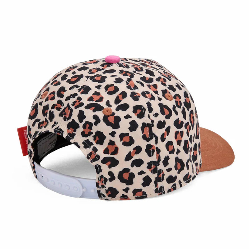 Casquette Leopard Marron avec visière courbée 9-18 mois HELLO HOSSY arrière