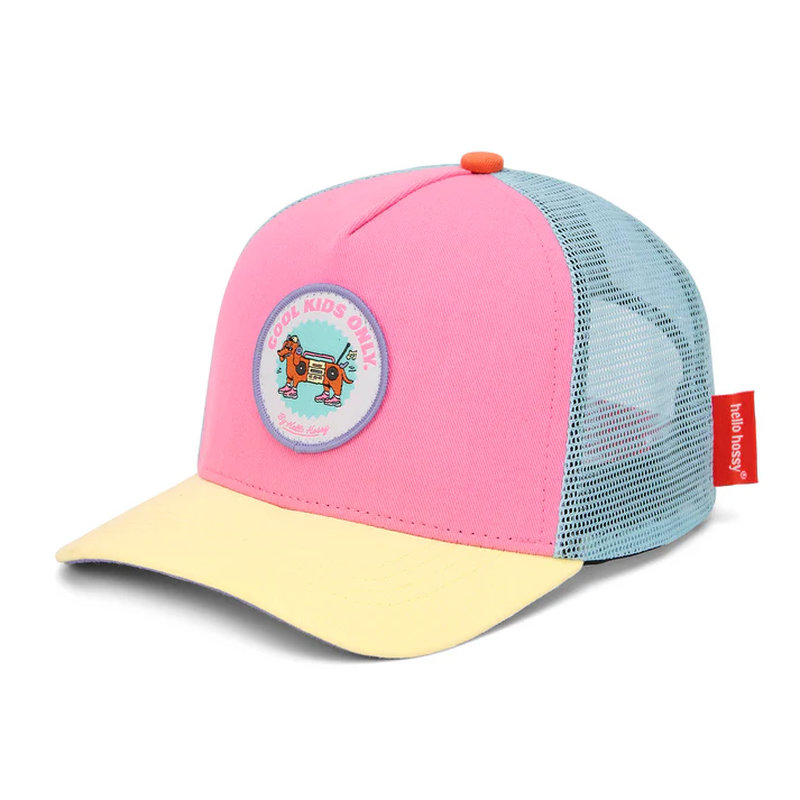 Casquette Patch Stereo Dog avec visière courbée 9-18 mois HELLO HOSSY profil