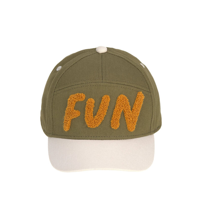 Casquette visière courbée Fun sable/olive Lassig face