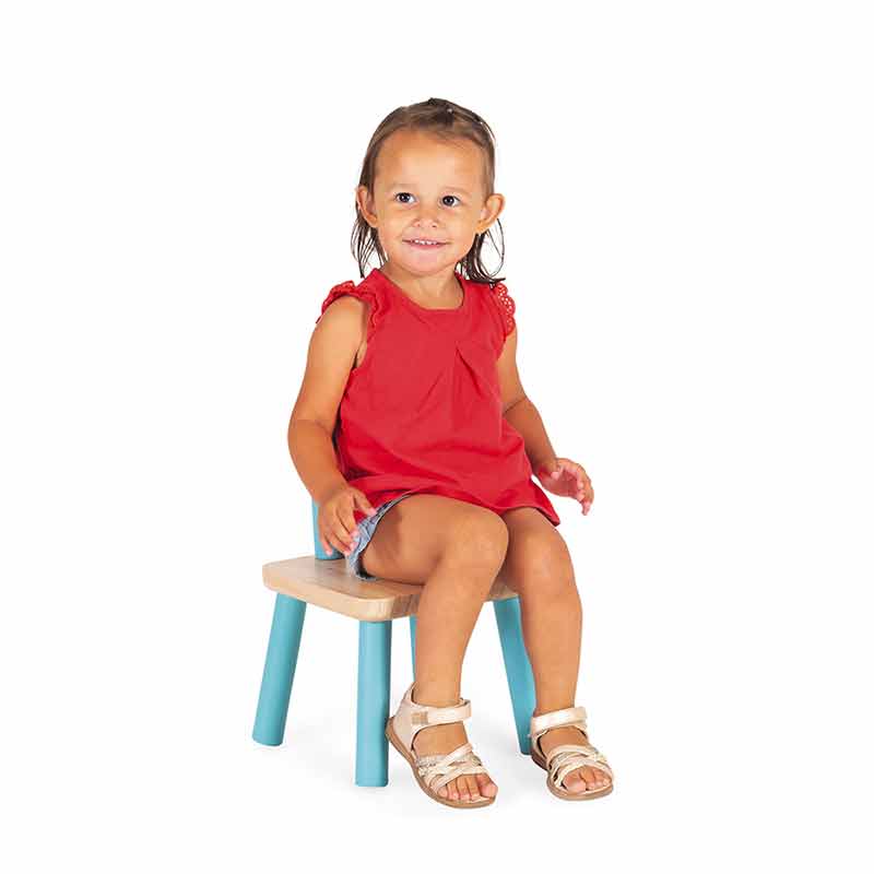 Chaise enfant evolutive en bois Janod Enfant