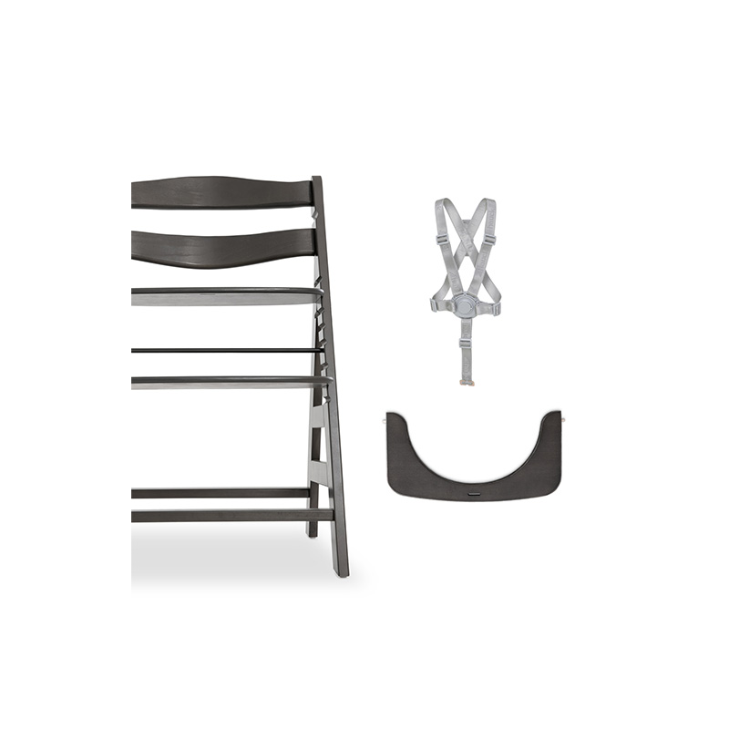 Chaise haute Alpha+ Select Charcoal Hauck Accessoires