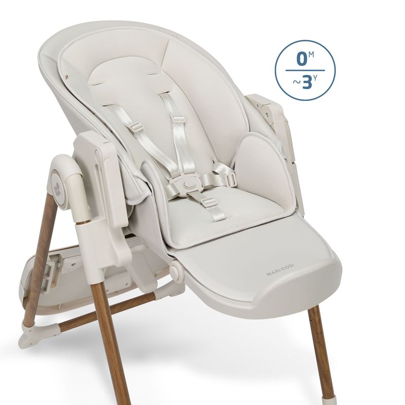 Chaise Haute Ava Plus Elegance Beige Maxi Cosi inclinable