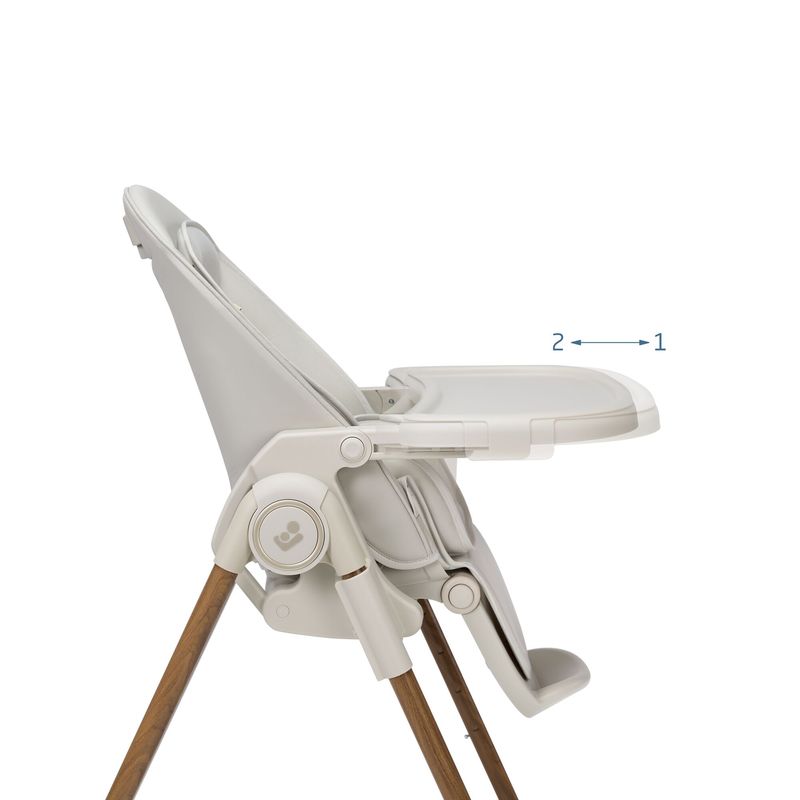 Chaise Haute Ava Plus Elegance Beige Maxi Cosi plateau réglable