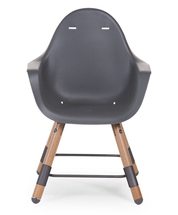 Chaise haute évolutive Evolu 2 avec arceau Childhome 7