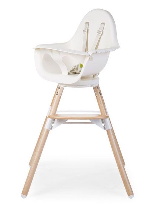 Chaise haute pivotante Evolu One.80° avec arceau Childhome 2