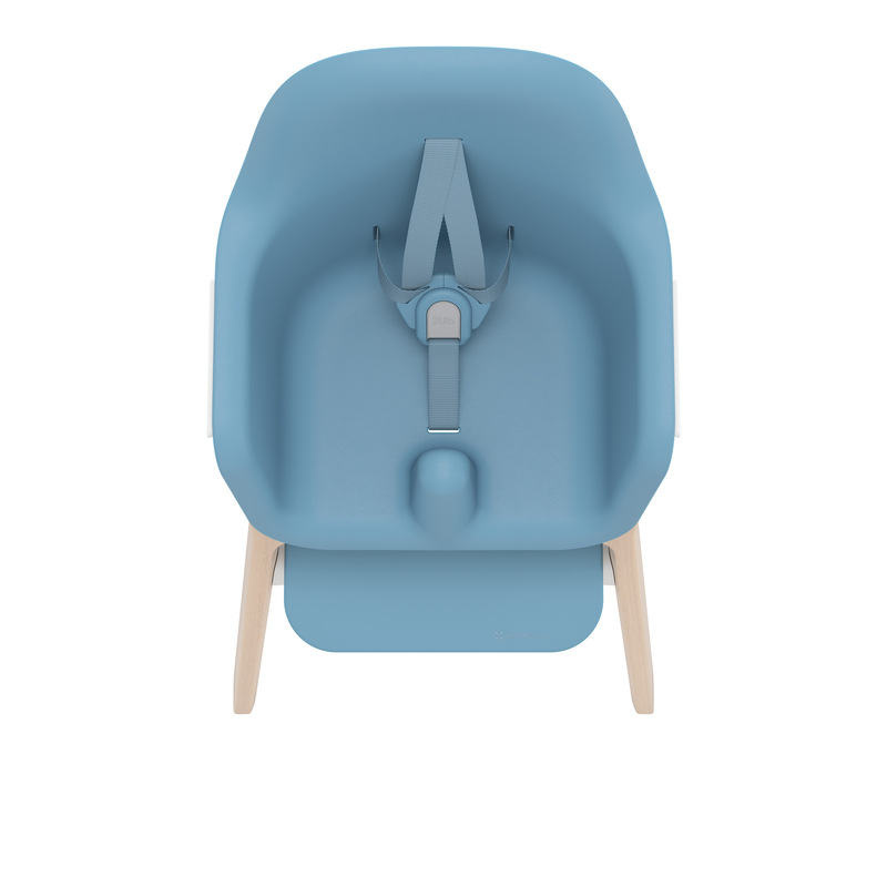 Chaise haute ciro Caleb Bleu Uppababy dessus sans tables