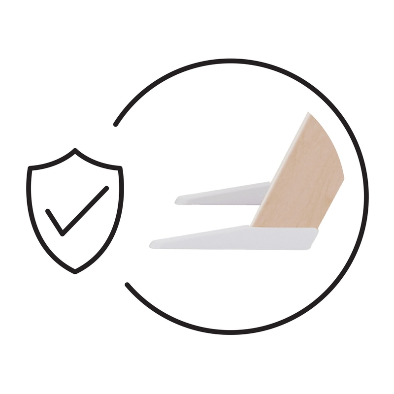 Chaise Haute Click & Fold 4-en-1 Bois Cybex pied
