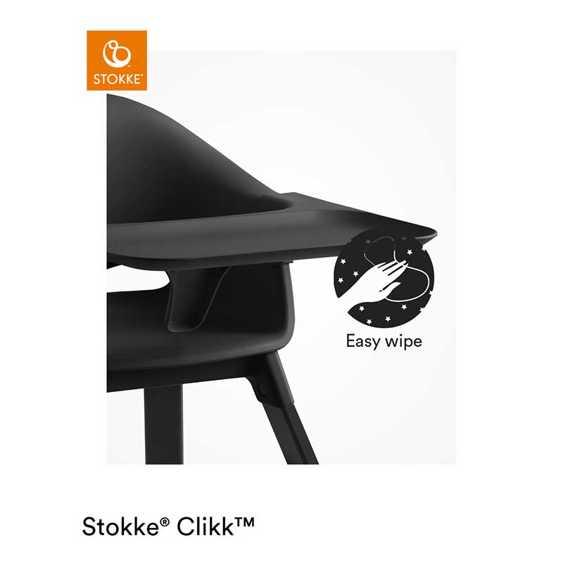 Chaise haute Clikk Stokke tablette