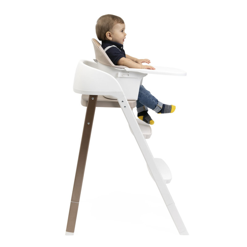 Chaise haute Crescendo Up pearl cooper re_lux Chicco lifestyle 1 