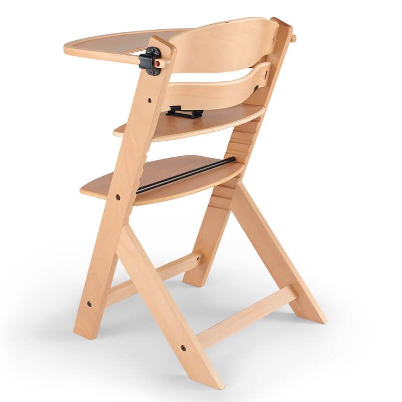 Chaise haute évolutive en bois Enock Kinderkraft dos