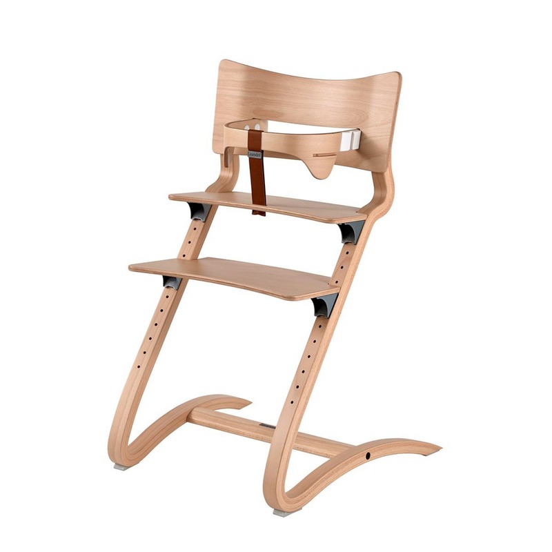 chaise haute evolutive naturelle Leander BamBinou securité
