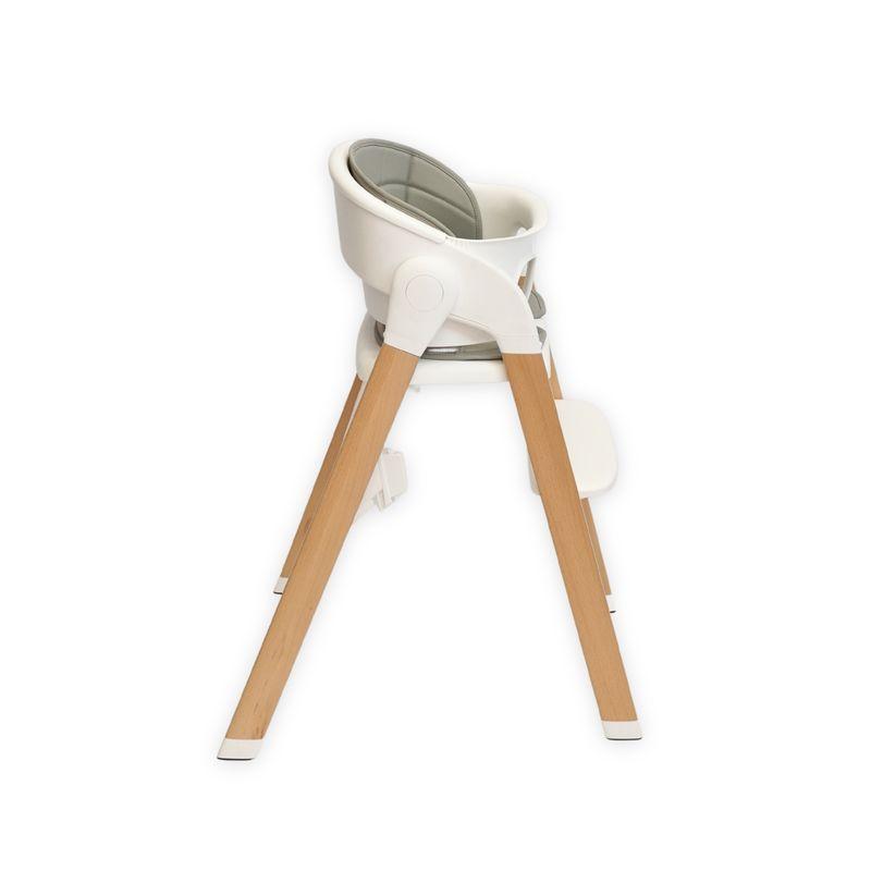 Chaise Haute Grow With Me Pure White BO JUNGLE