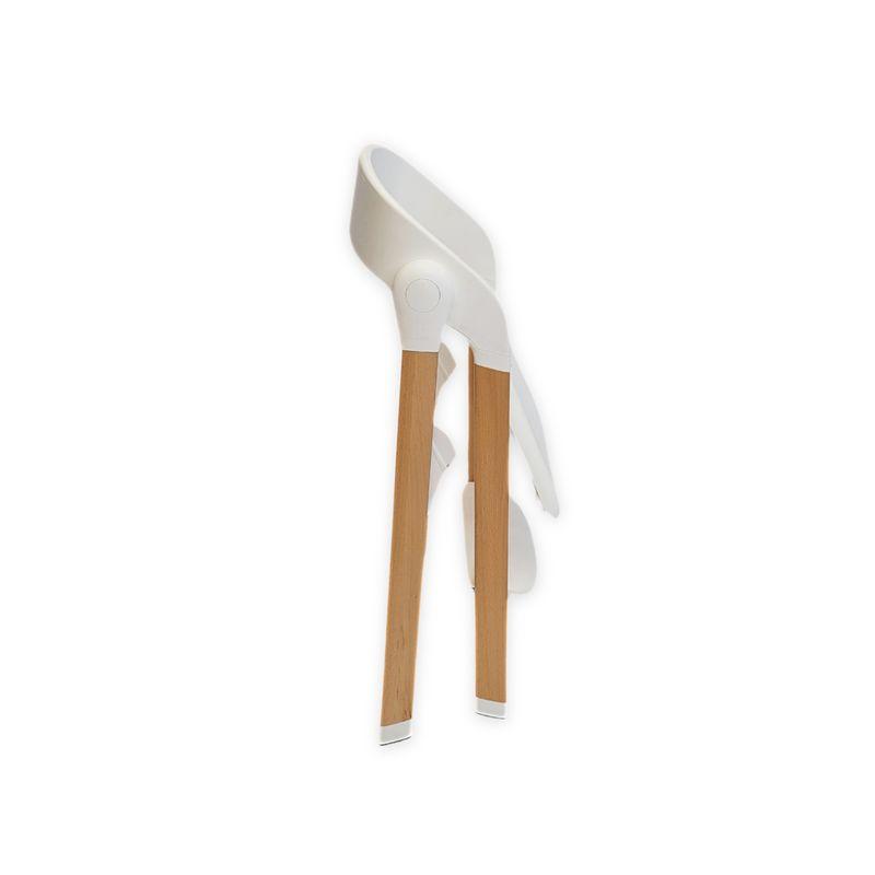 Chaise Haute Grow With Me Pure White BO JUNGLE pliée