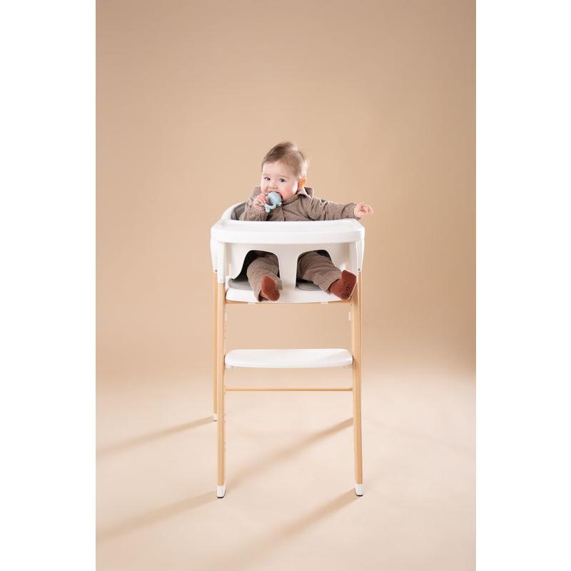 Chaise Haute Grow With Me Pure White BO JUNGLE lifestyle