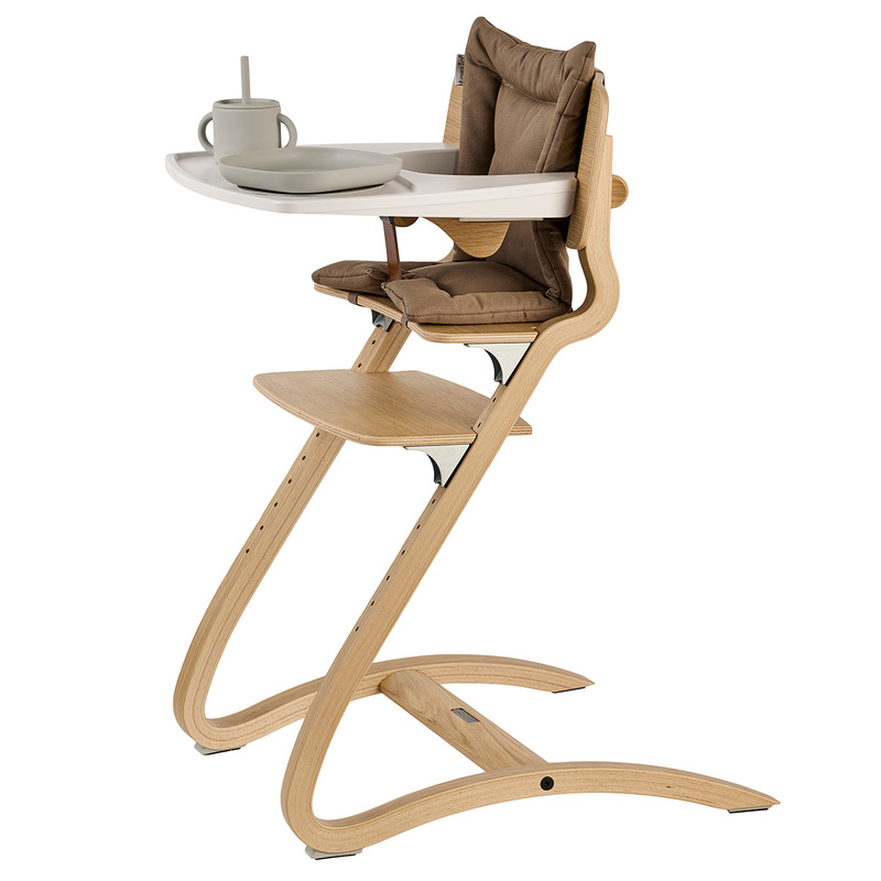 Chaise haute Louie Leander coussin plateau