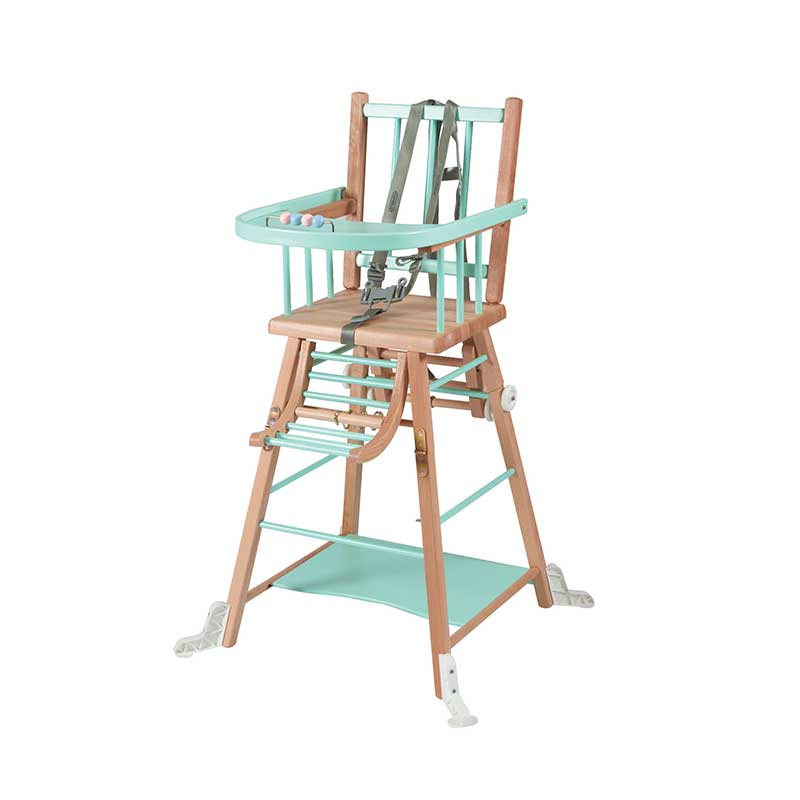 Chaise Haute Bebe Marcel Transformable Avec Barreaux Combelle Bambinou