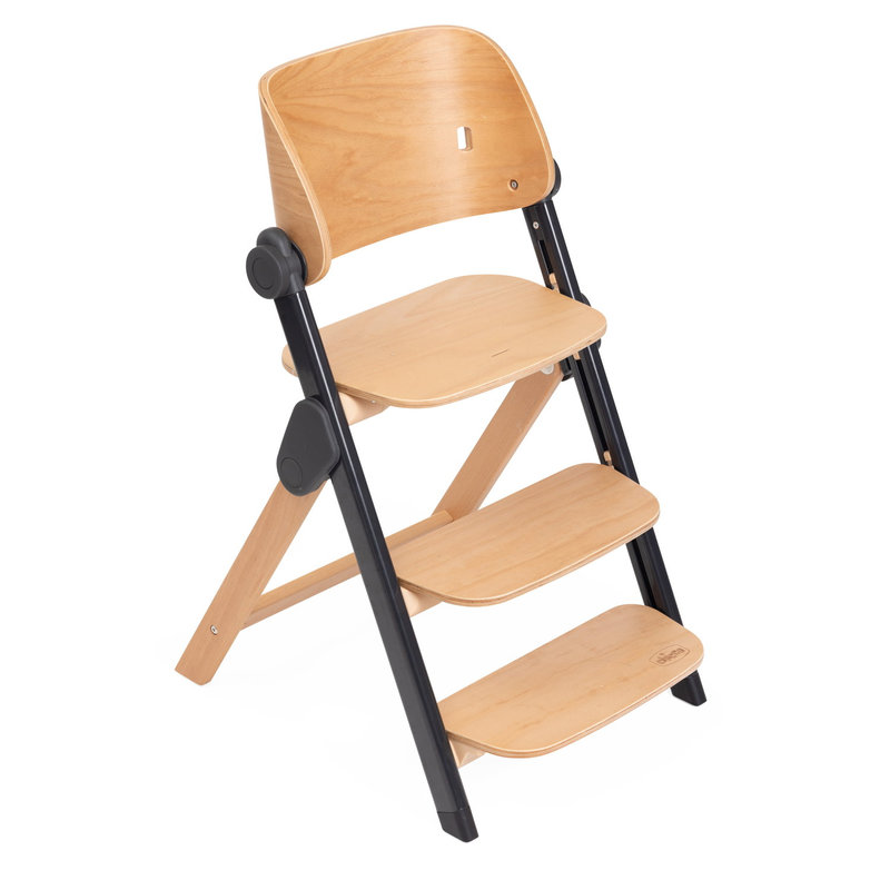 Chaise Haute Meraviglia Ebony Chicco côté 3