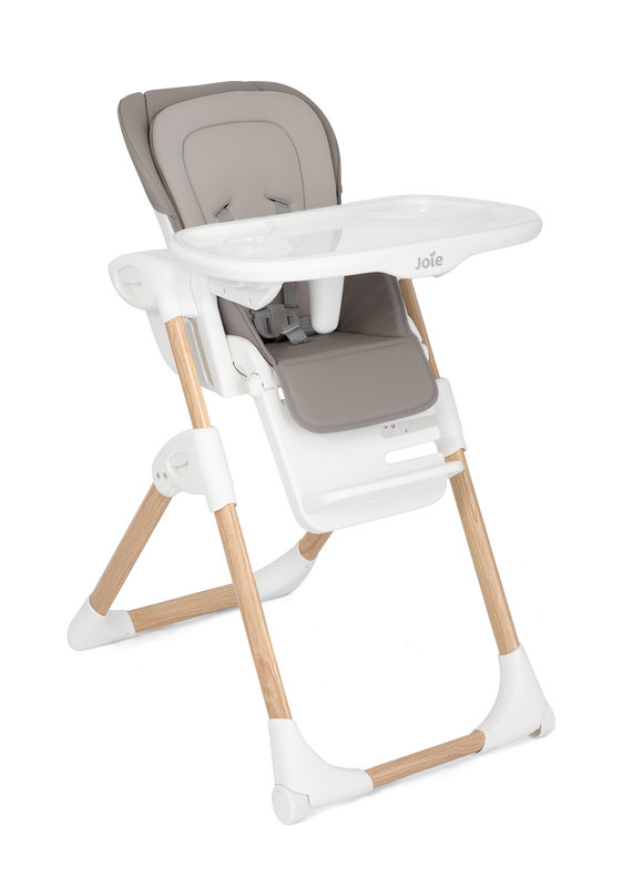 Chaise-haute Mimzy Recline Walnut Wood Joie produit côté