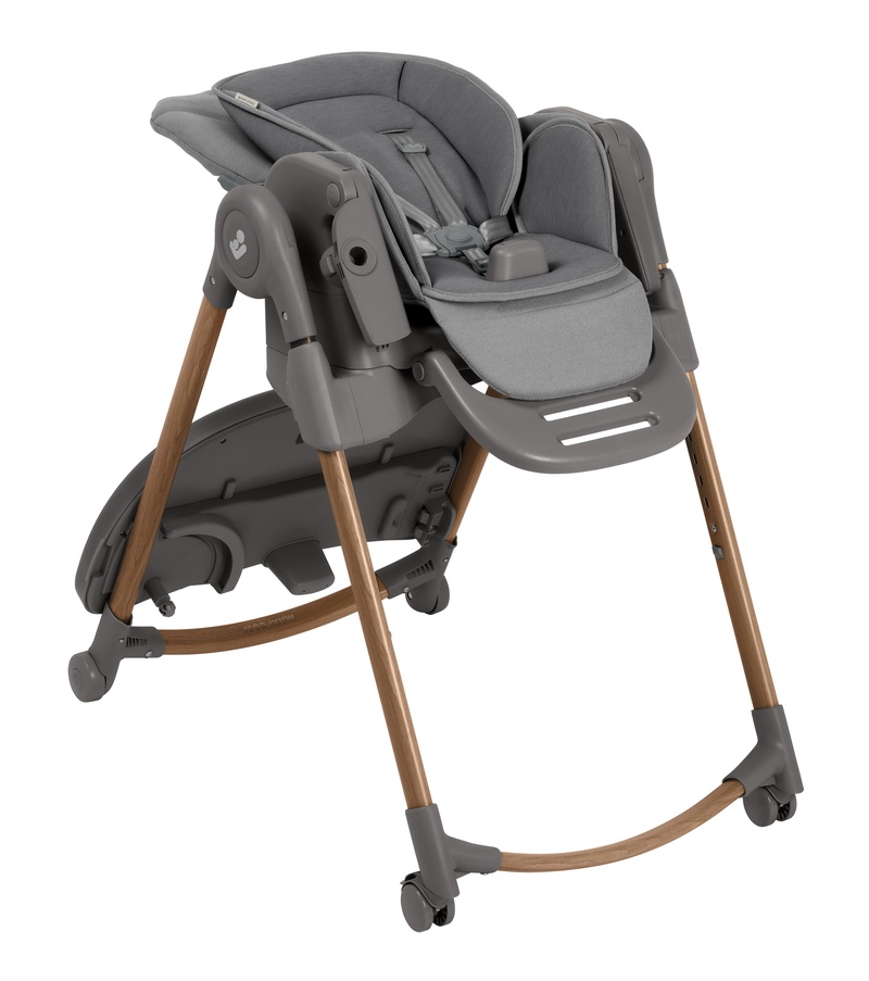 Chaise Haute Minla Plus Elegance Graphite MAXI COSI sans plateau