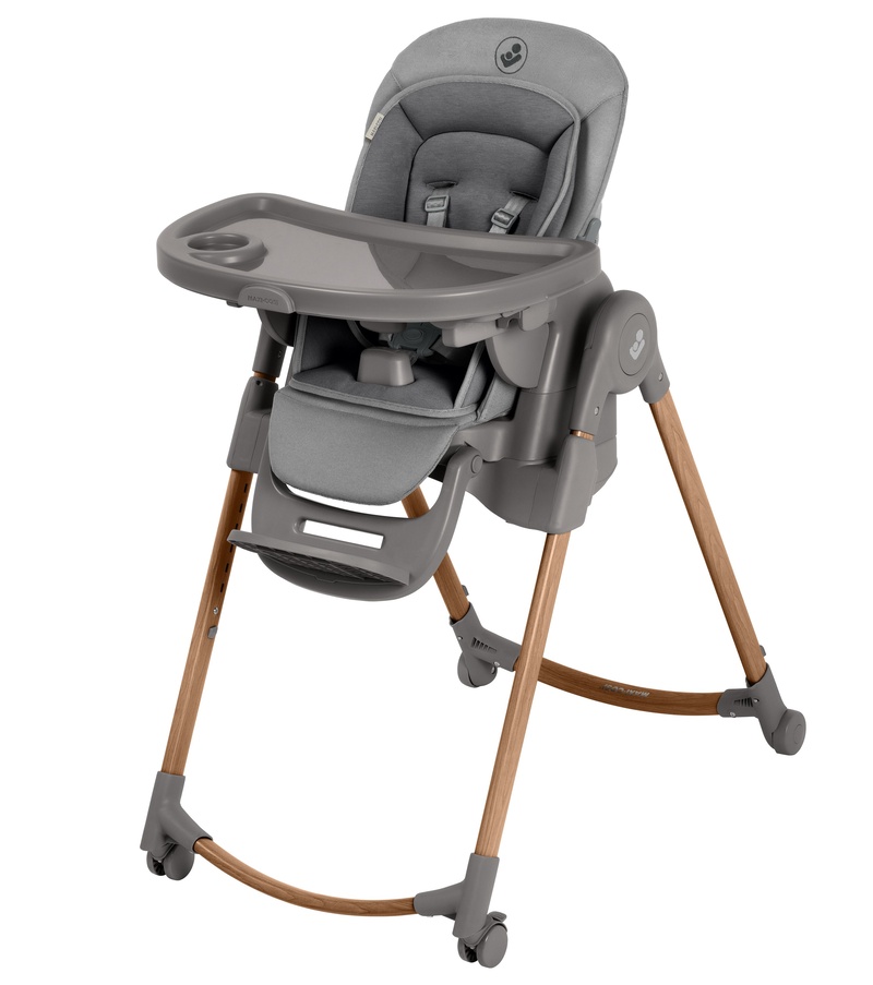 Chaise Haute Minla Plus Elegance Graphite MAXI COSI face