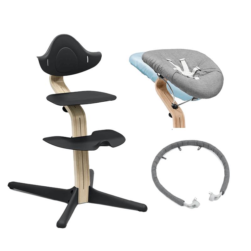 STOKKE - Chaise haute Nomi avec Newborn Set