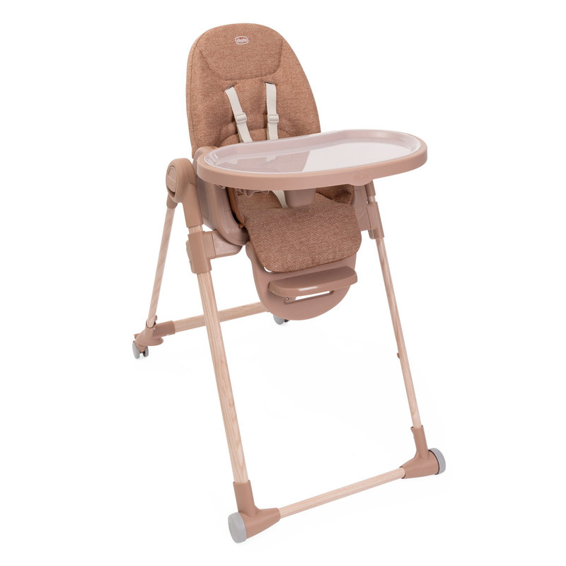 Chaise Haute Polly Armonia Chicco Terracotta