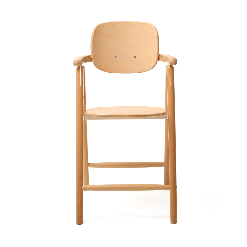 Chaise haute TOBO TOD 4 Charlie Crane face adulte